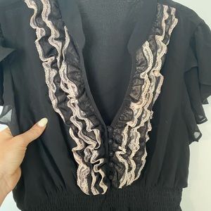 Forever 21 ruffle top